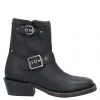 ASH Ankle Boot For Women Black -ASH popular shop unnamed file 1077
