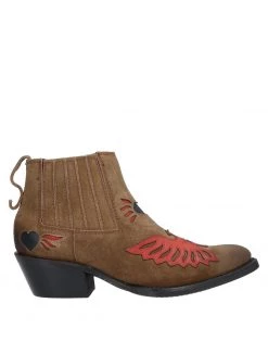 ASH Ankle Boot For Women Khaki