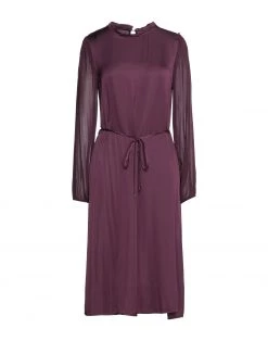 ASH Midi Dress For Women Deep Purple