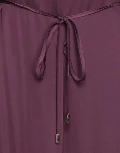 ASH Midi Dress For Women Deep Purple -ASH popular shop unnamed file 2064