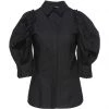 ASH Solid Color Shirts & Blouses For Women Black -ASH popular shop unnamed file 2235