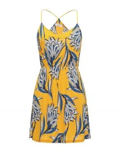 ASH Short Dress For Women Yellow