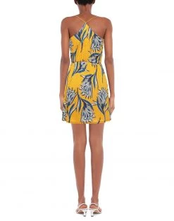 ASH Short Dress For Women Yellow -ASH popular shop unnamed file 2348
