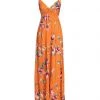 ASH Long Dress For Women Orange