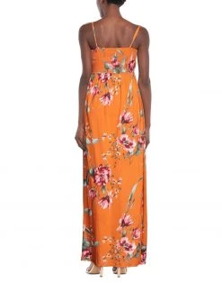 ASH Long Dress For Women Orange -ASH popular shop unnamed file 2368