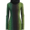 ASH Short Dress For Women Green -ASH popular shop unnamed file 344