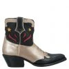 ASH Ankle Boot For Women Gold