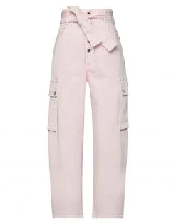 ASH Denim Pants For Women Light Pink