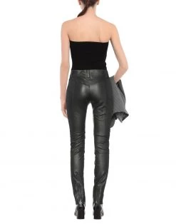 ASH Casual Pants For Women Black -ASH popular shop unnamed file 542